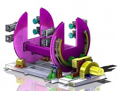 Welded Rotating Jig follow by concept .